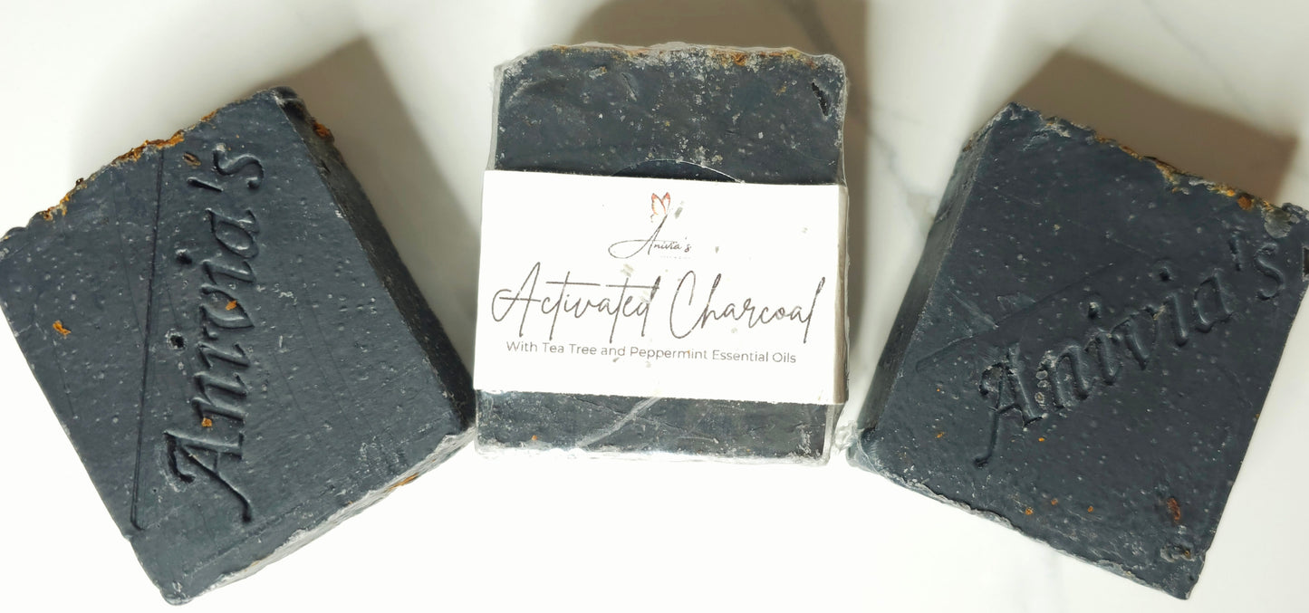 Activated Charcoal w/ Peppermint & Tea Tree Oil