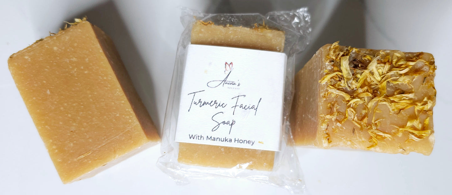 Turmeric Facial Soap w/ Tea Tree Oil