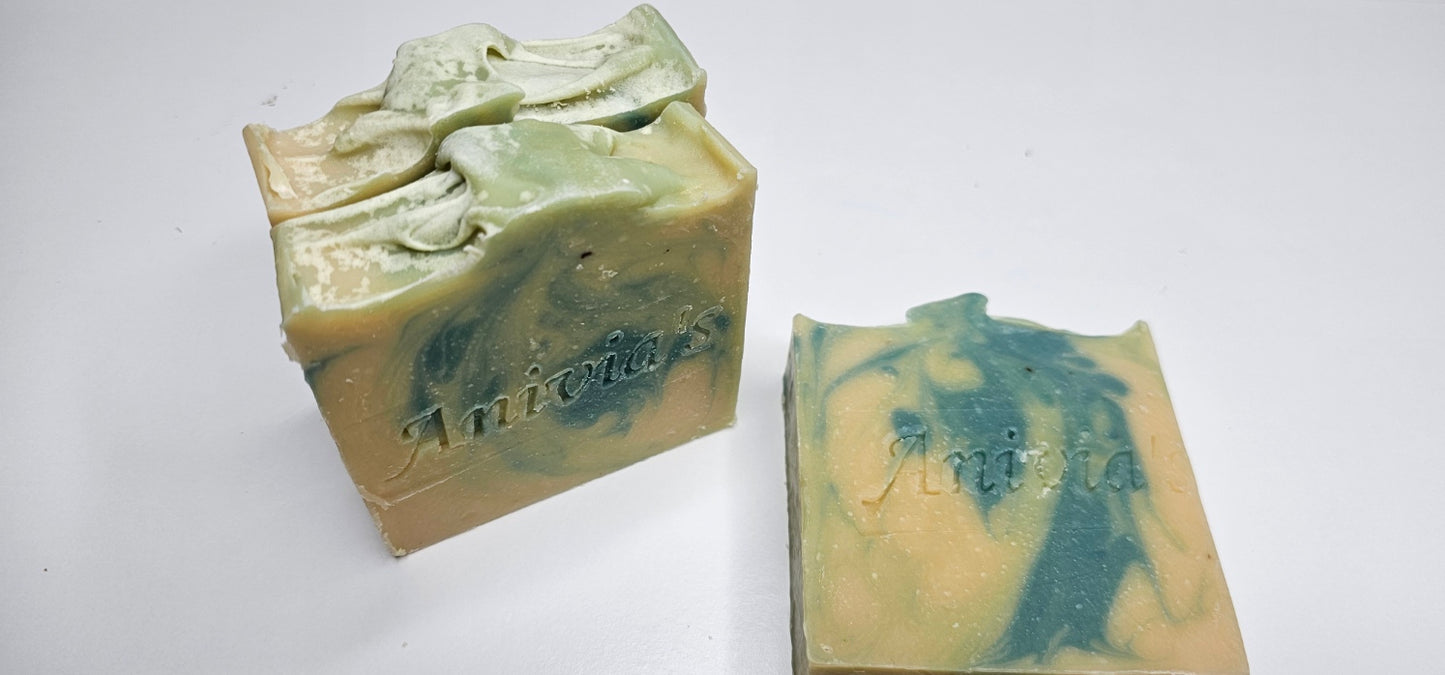 Avocado Soap with Lemongrass Essential Oil
